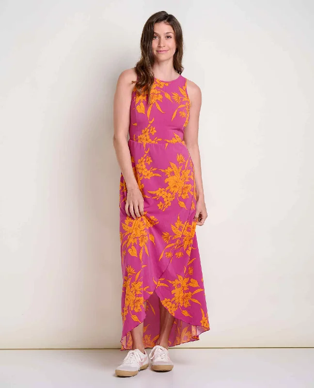 Luxury silk dresses-Sunkissed Maxi Dress