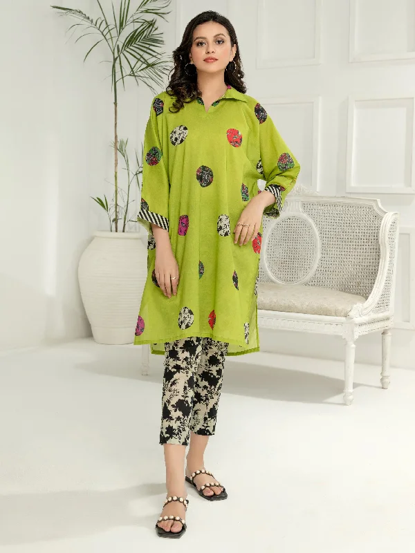 Women's clothing crafted-2 Piece Lawn Suit-Printed (Unstitched)