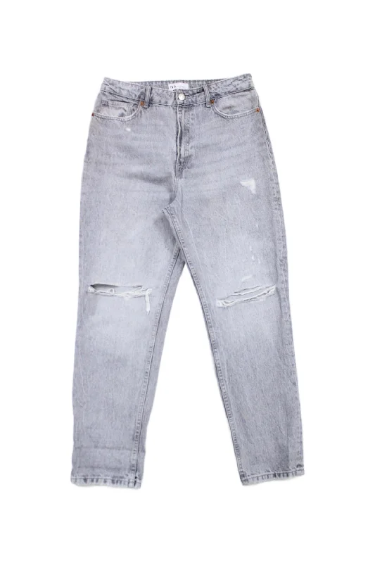 Bottoms for airports-Zara - Tapered Leg Jeans